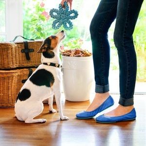 Tieks Cobalt Blue Italian Leather Flats